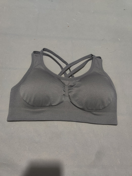 Morera Women Gray Sport Bra