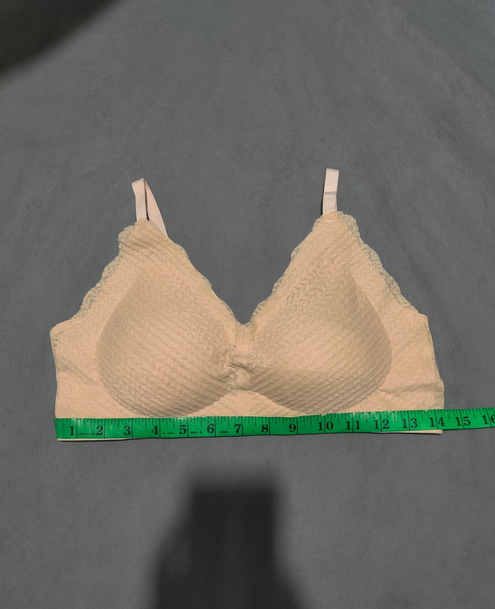 Preloved Women Cream Sport Bra 2XL