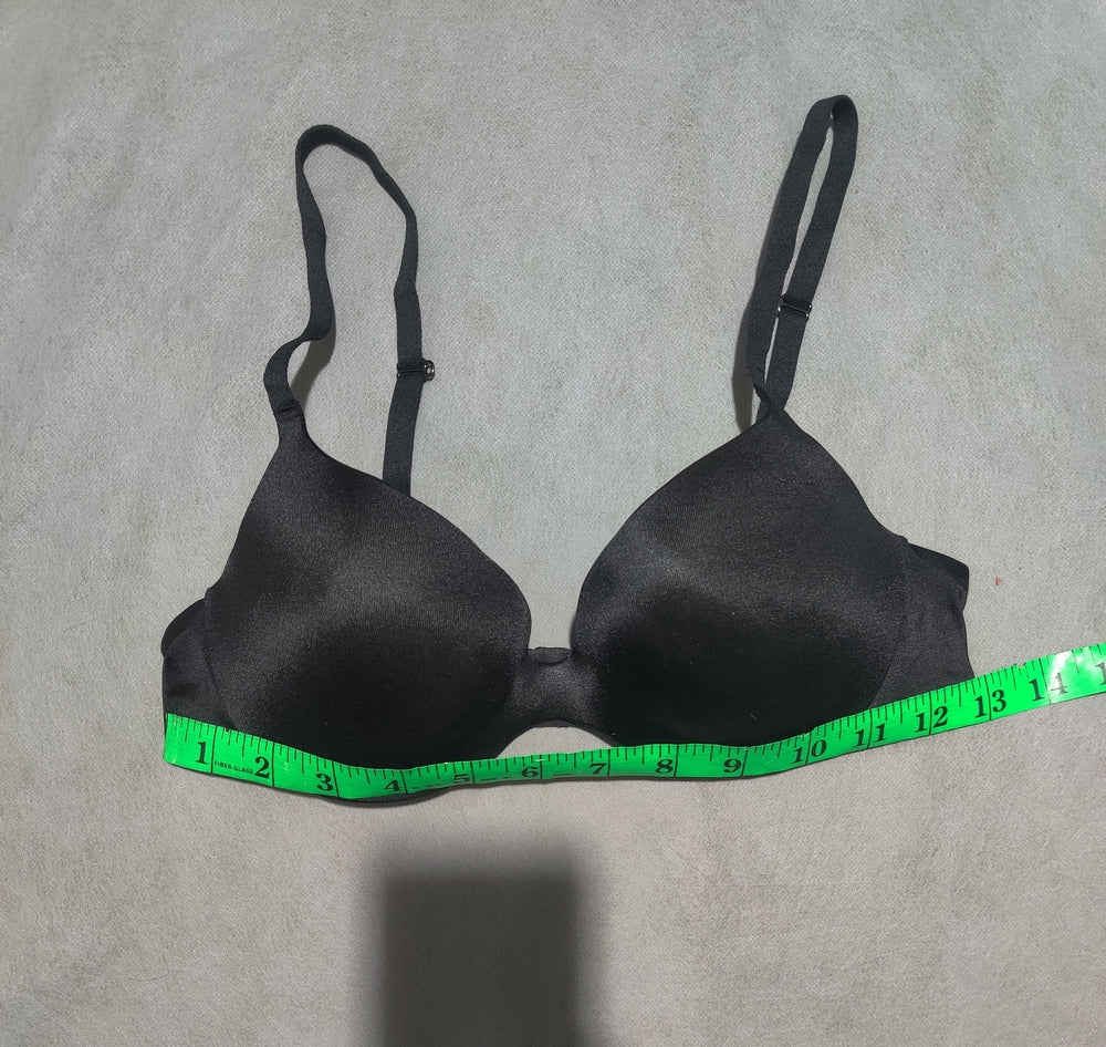 A Souza Women Black Sport Bra 34A XS