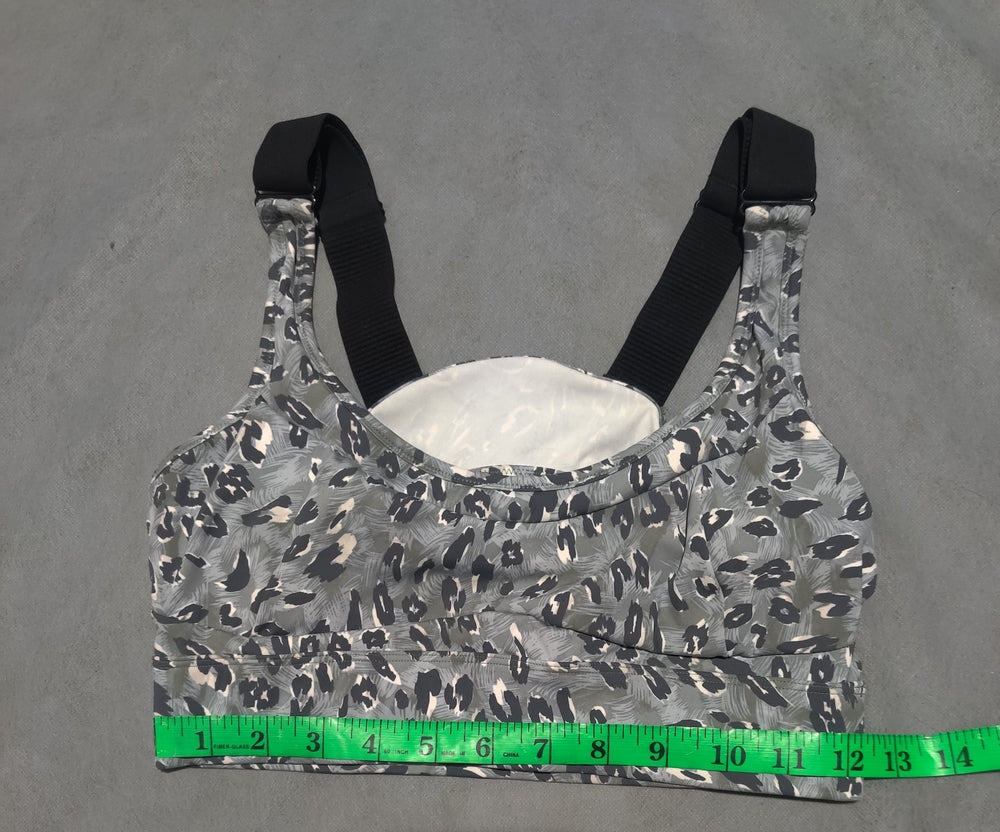 Varley Women Gray Sport Bra M