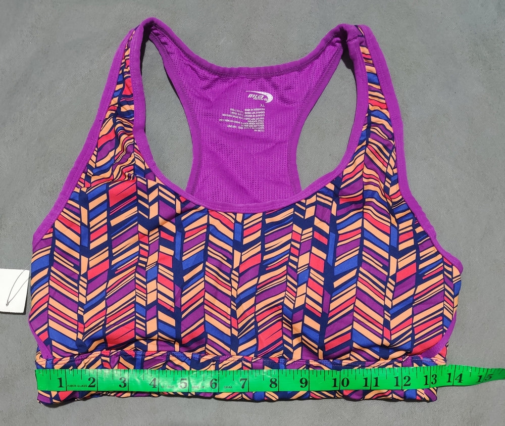 Mta Sport Women Purple Sport Bra XL