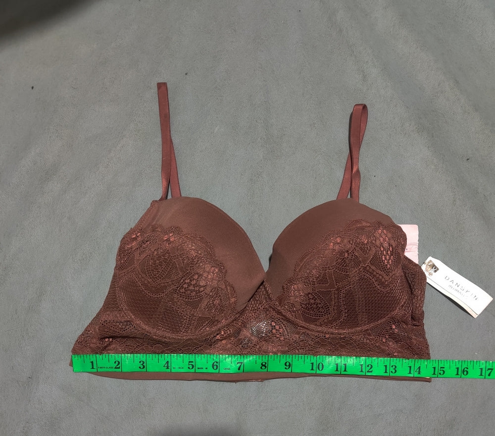 Danskin Women Brown Sport Bra