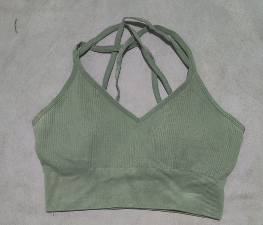 SO Women Green Sport Bra