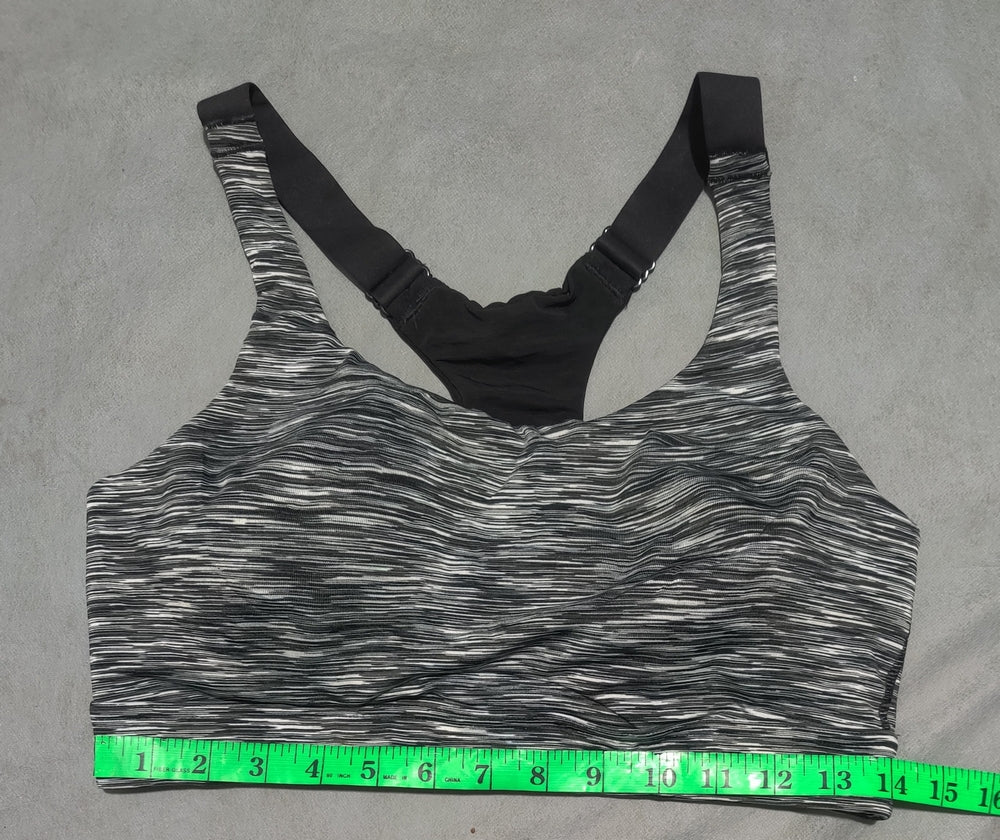 Avia Women Gray Sport Bra 36C M