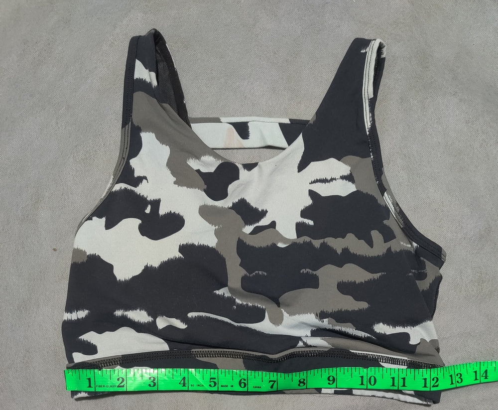 Mono b Women Camouflage Sport Bra M