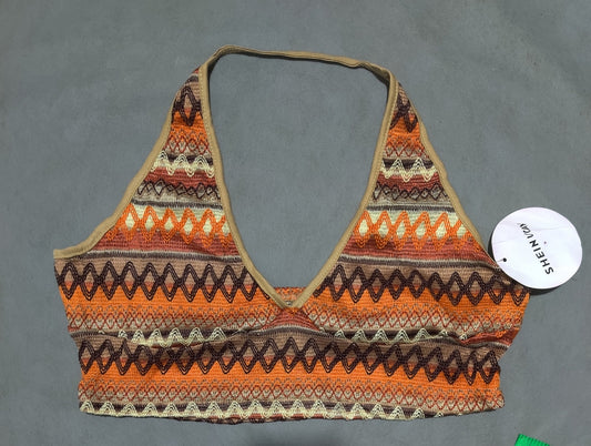 SHEIN Women Orange Sport Bra