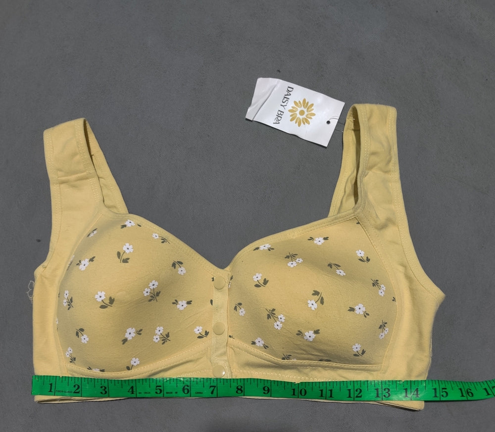 Daisy Women Yellow Sport Bra XL