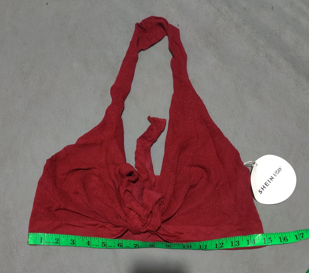 SHIEN Women Red Sport Bra