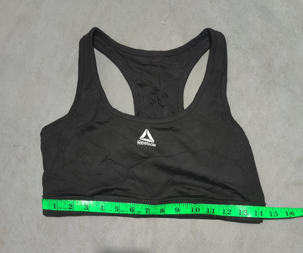 Reebok Women Black Sport Bra L
