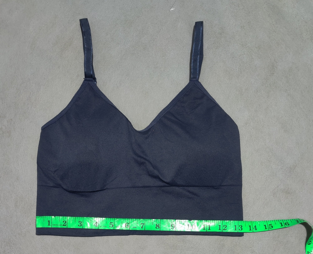 Laura Ashley Women Blue Sport Bra XL