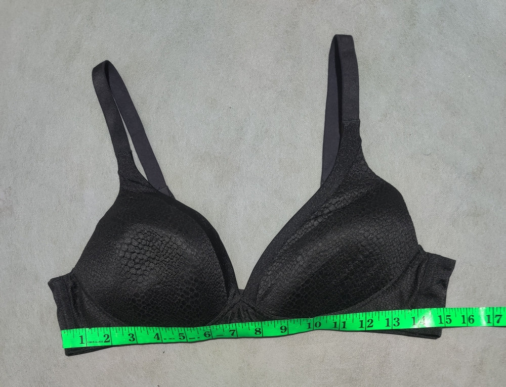 Warner's Women Black Sport Bra 38B L
