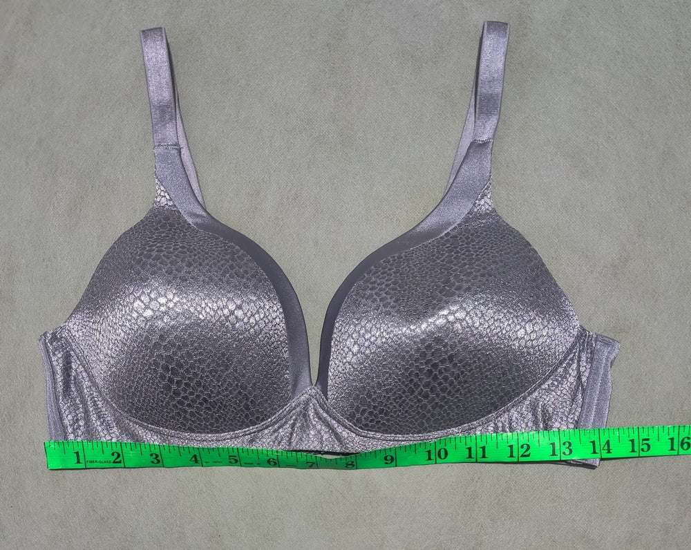 Warner's Women Gray Bra 38B L