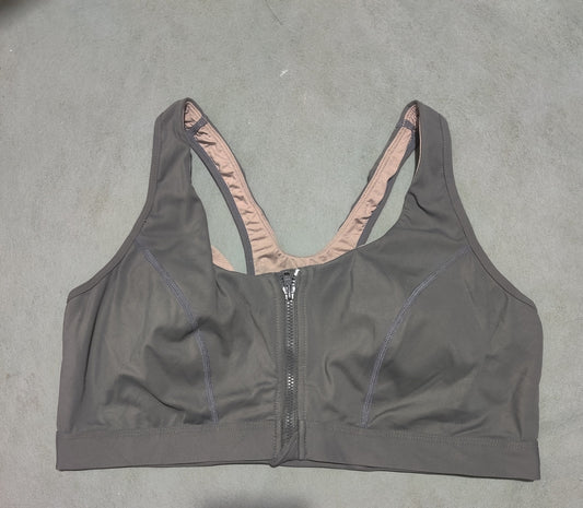 Angabriel Women Gray Sport Bra