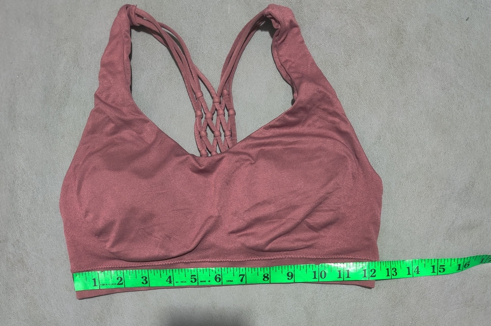 Pro Fit Women Maroon Sport Bra M