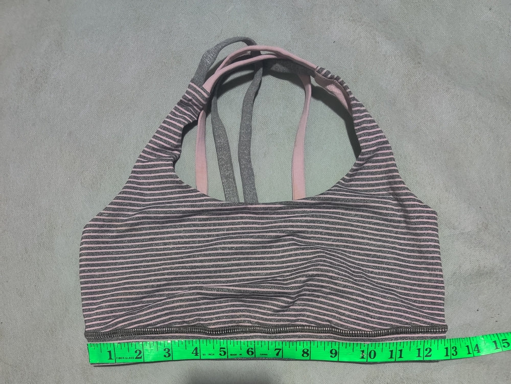 Lululemon Women Gray Sport Bra M