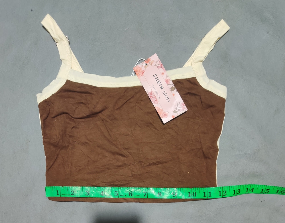 SHEIN Women Brown Sport Bra XS