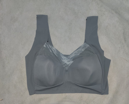 Preloved Women Gray Sport Bra