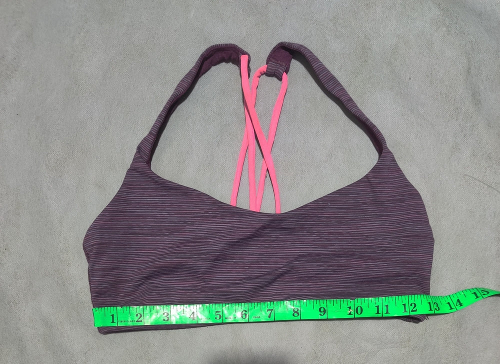 Lululemon Women Purple Sport Bra M