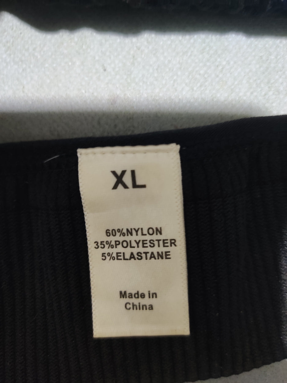 Preloved Women Black Sport Bra XL