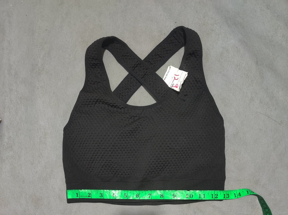 Preloved Women Black Sport Bra