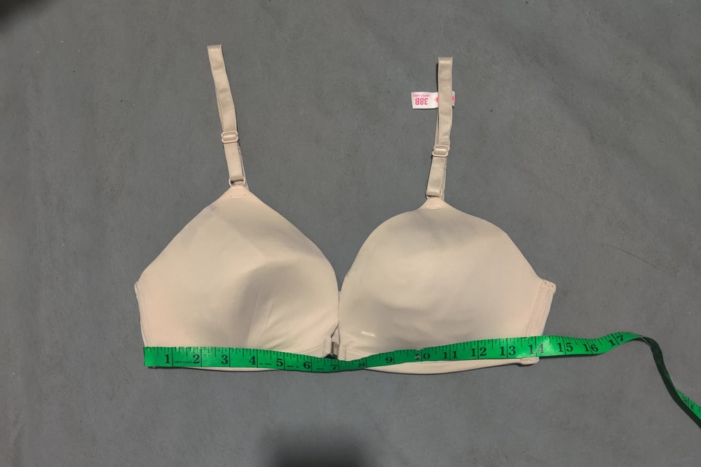 Pink Women Cream Sport Bra