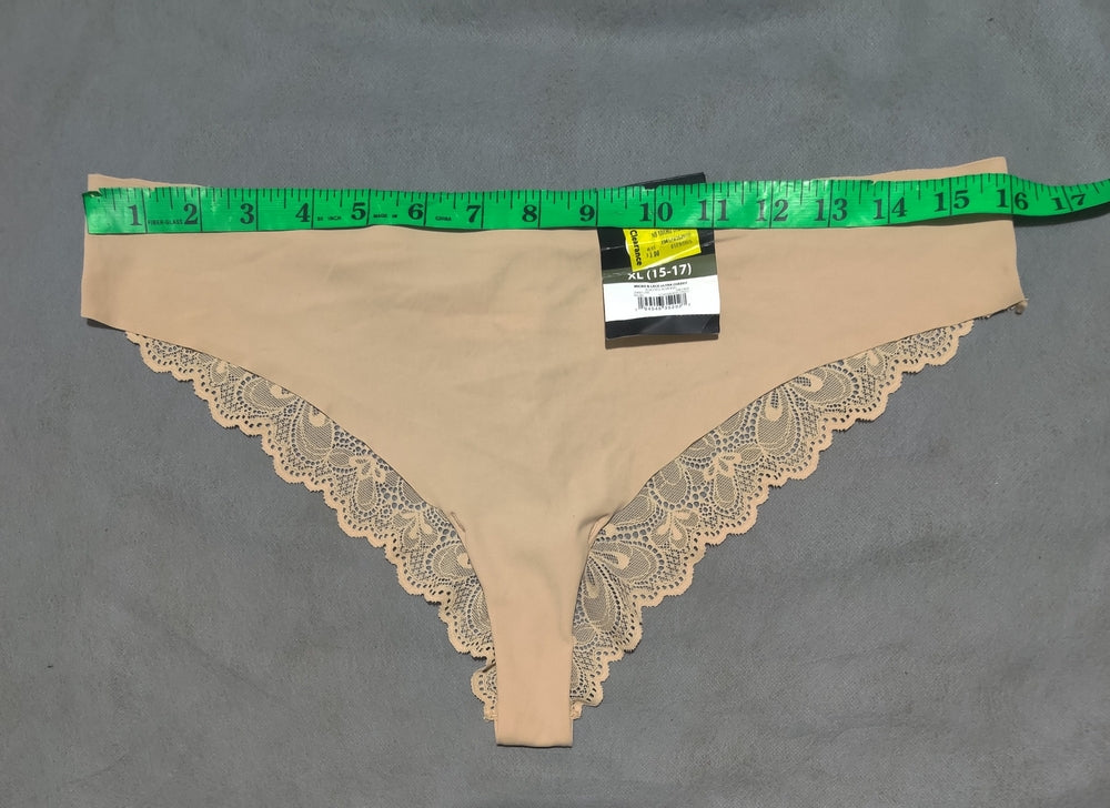 No Boundaries Women Cream Underwear