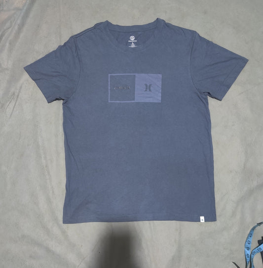 Hurley Men Cotton Gray T Shirt