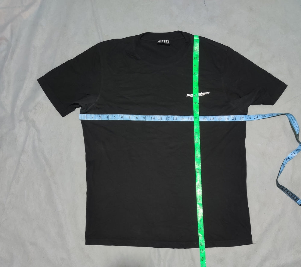 Diesel Men Cotton Black T Shirt – Preloved Labels (view 4)