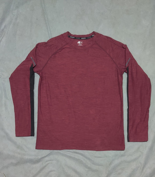Russell Men Sport Maroon T Shirt