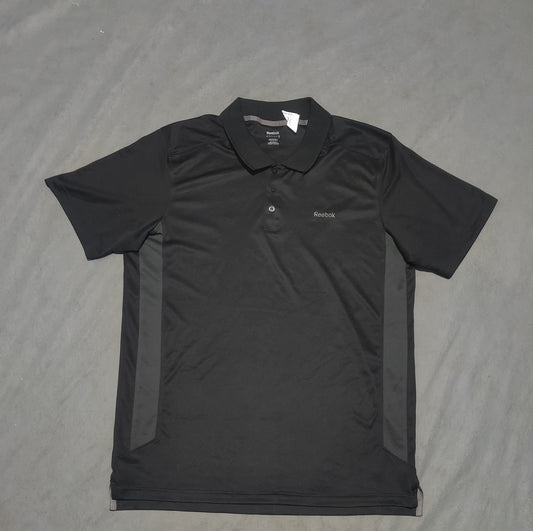 Reebok Men Blue Sport Polo T Shirt XL