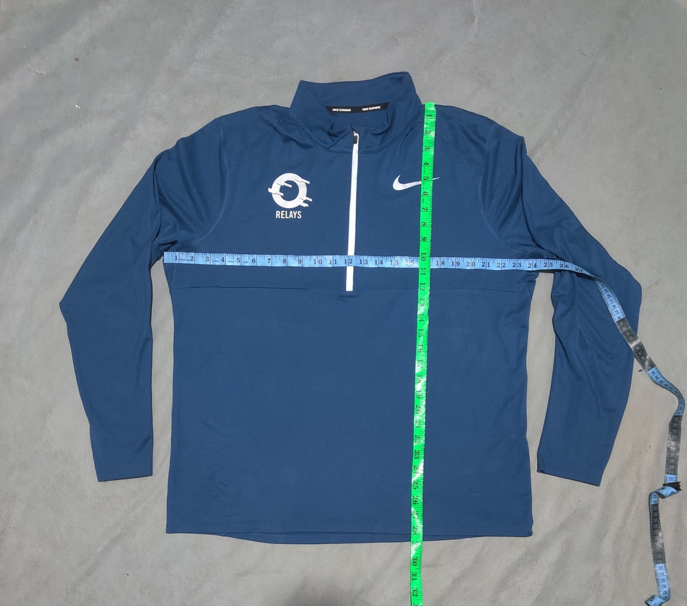 Nike Dri Fit Men Blue Sport Polo T Shirt XL