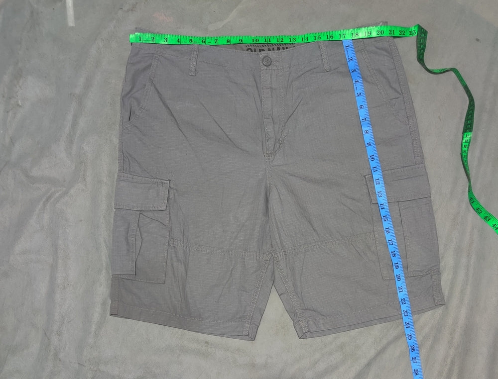 Old Navy Men Cotton Gray Short
