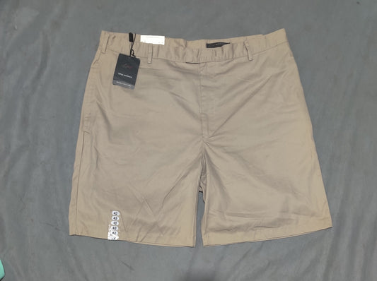 Greg Norman Men Cotton Cream Short