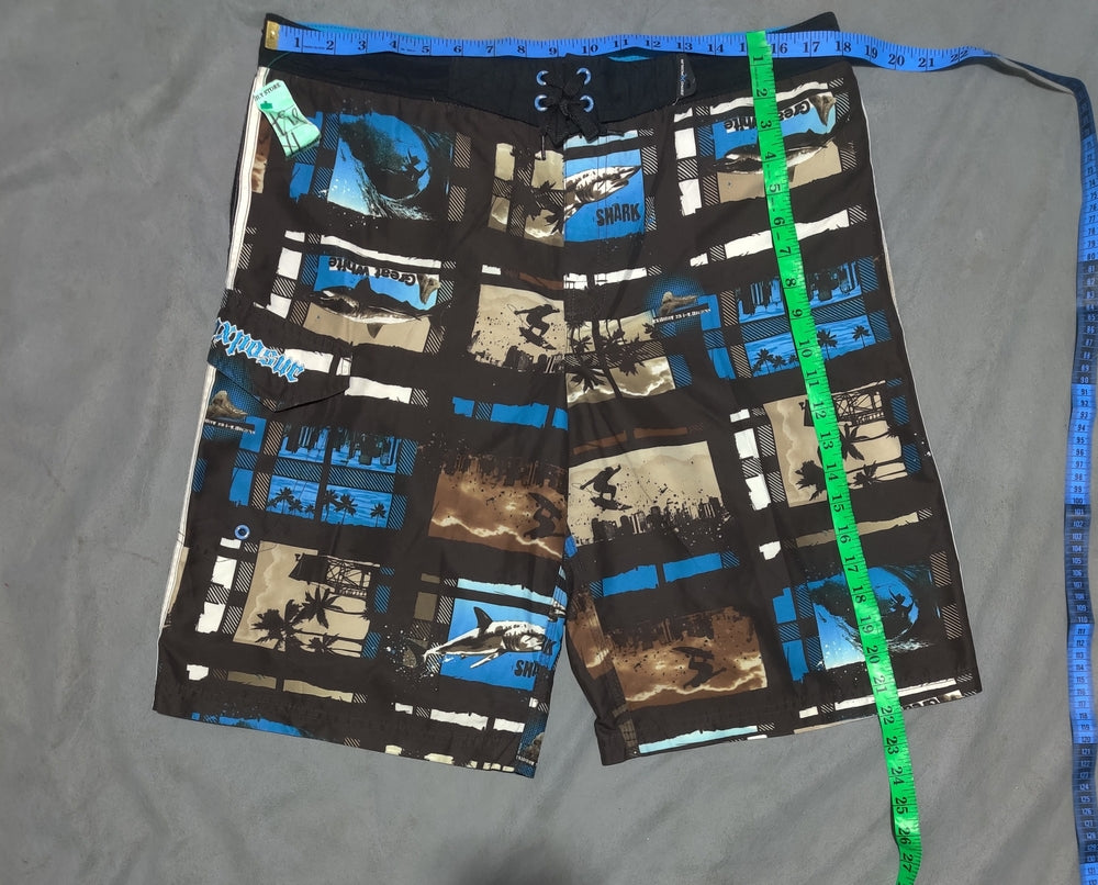 Zeroxposur Men Sport Brown Short