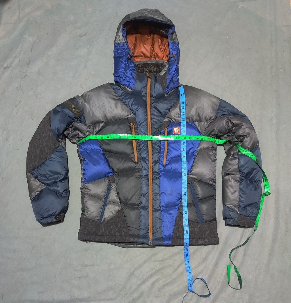 Black Yak Men Heavy Puffer Blue Jacket