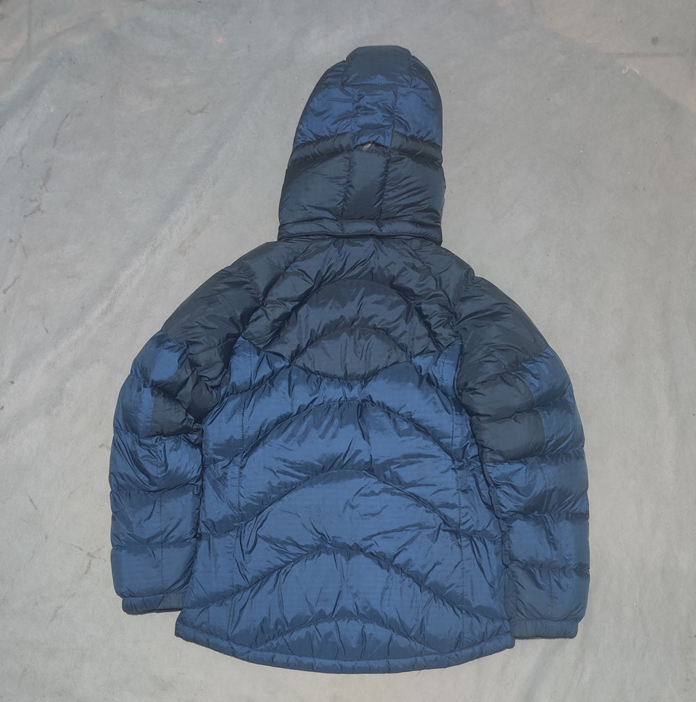 Black Yak Unisex Heavy Puffer Blue Jacket