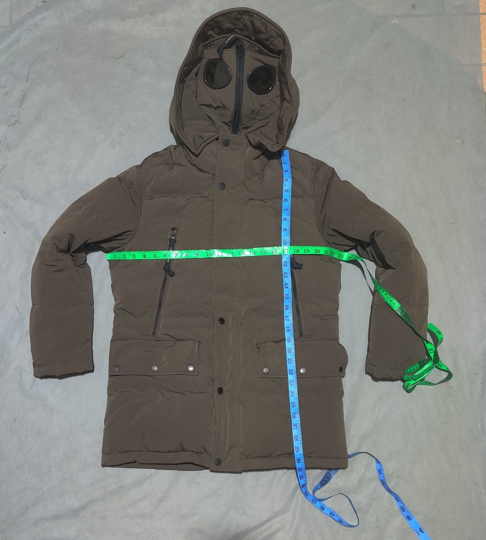 C.P Men Puffer Brown Jacket