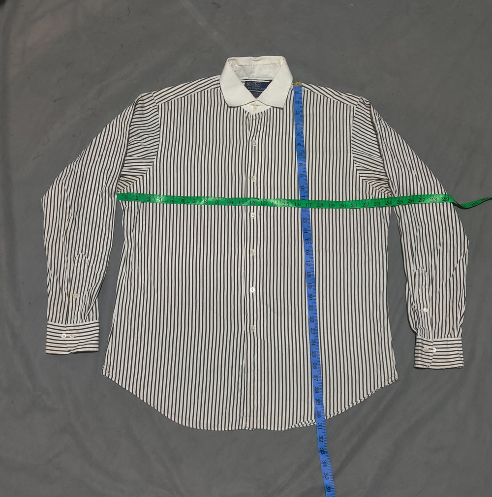 Polo Ralph Lauren Men Cotton Brown Shirt L