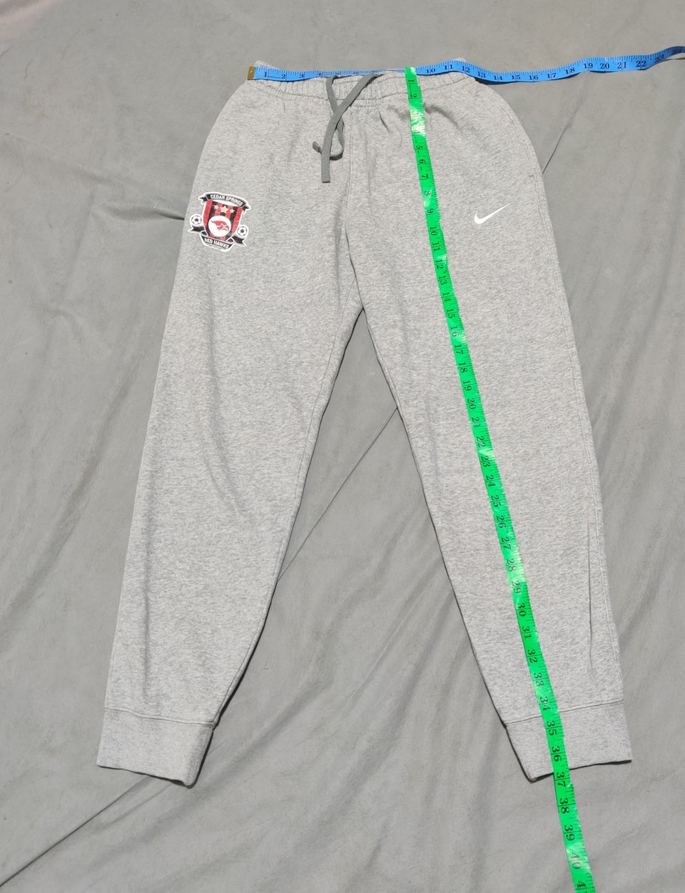 Nike Men Cotton Gray Trouser S