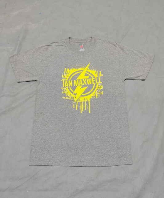 Hanes Men Cotton Gray T Shirt M