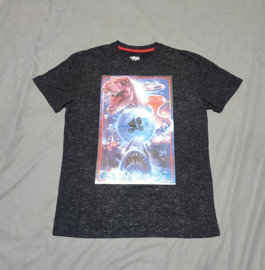 Extra Ordinary Men Cotton Gray T Shirt L
