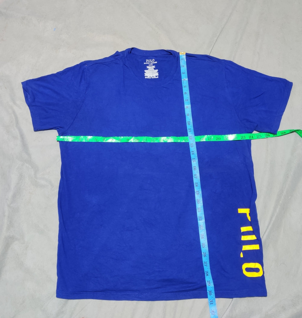 Polo Ralph Lauren Men Cotton Blue T Shirt L