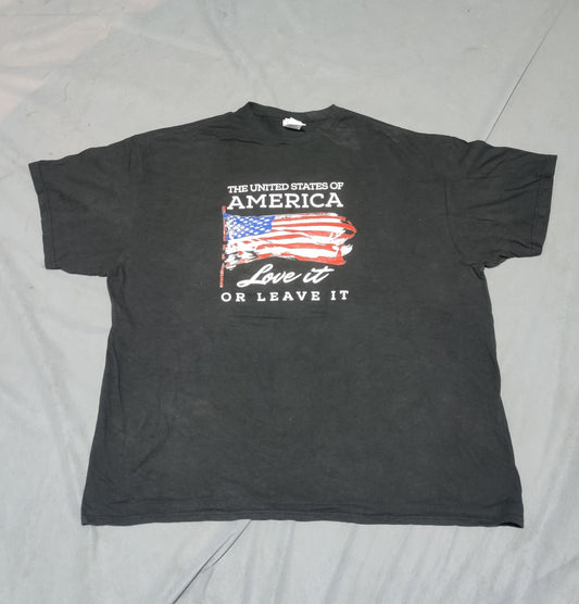 Delta Men Cotton Black T Shirt 2XL