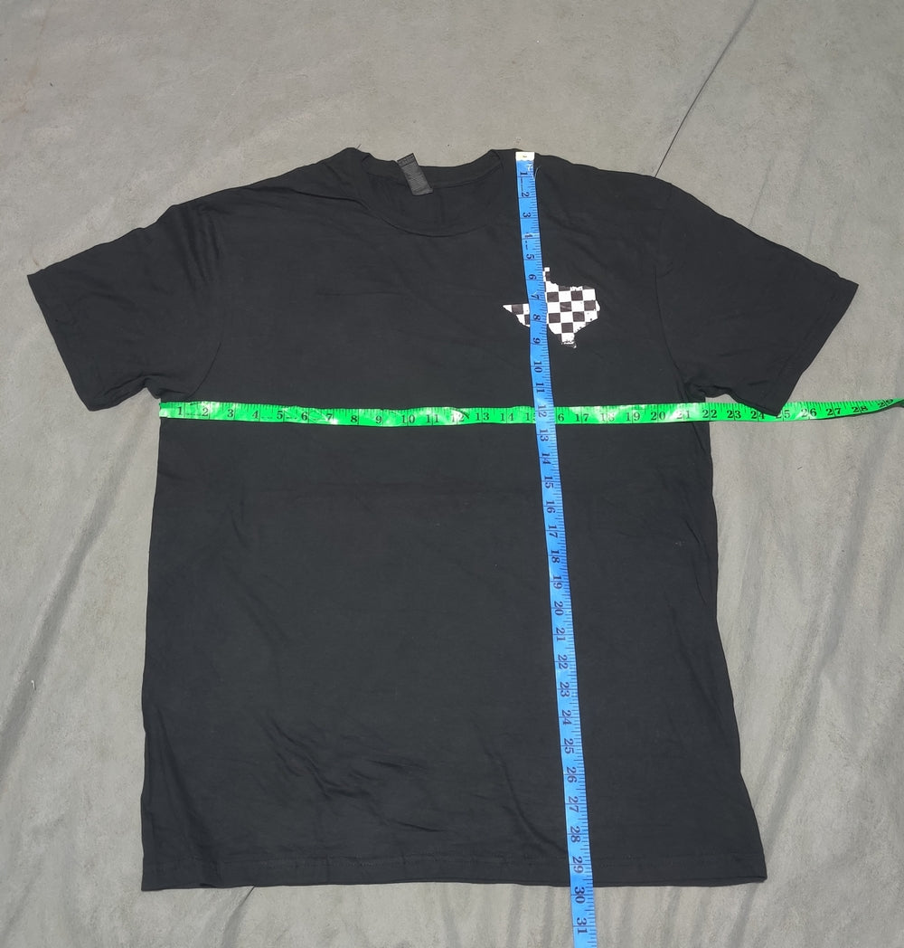 Gildan Men Cotton Black T Shirt L