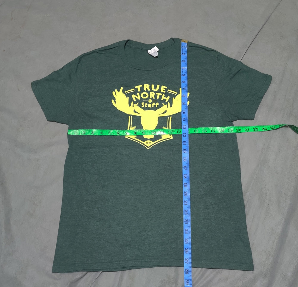 Jerzees Men Cotton Green T Shirt M