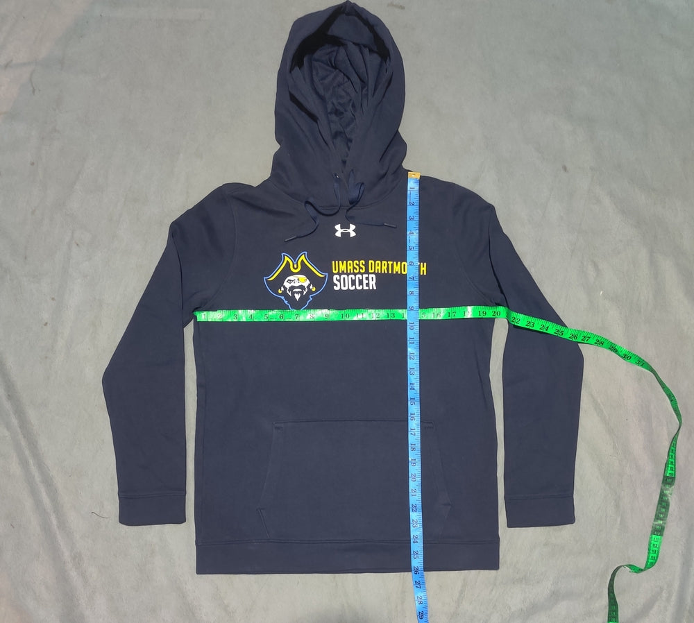 Under Armour Men Cotton Fleece Blue Hoodie M