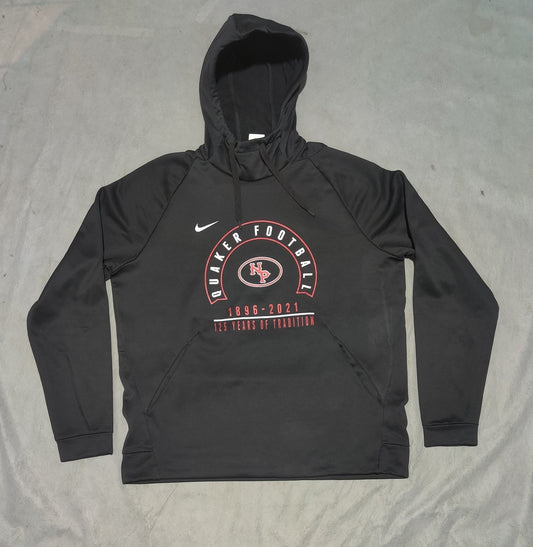 Nike Men Cotton Fleece Black Hoodie XL
