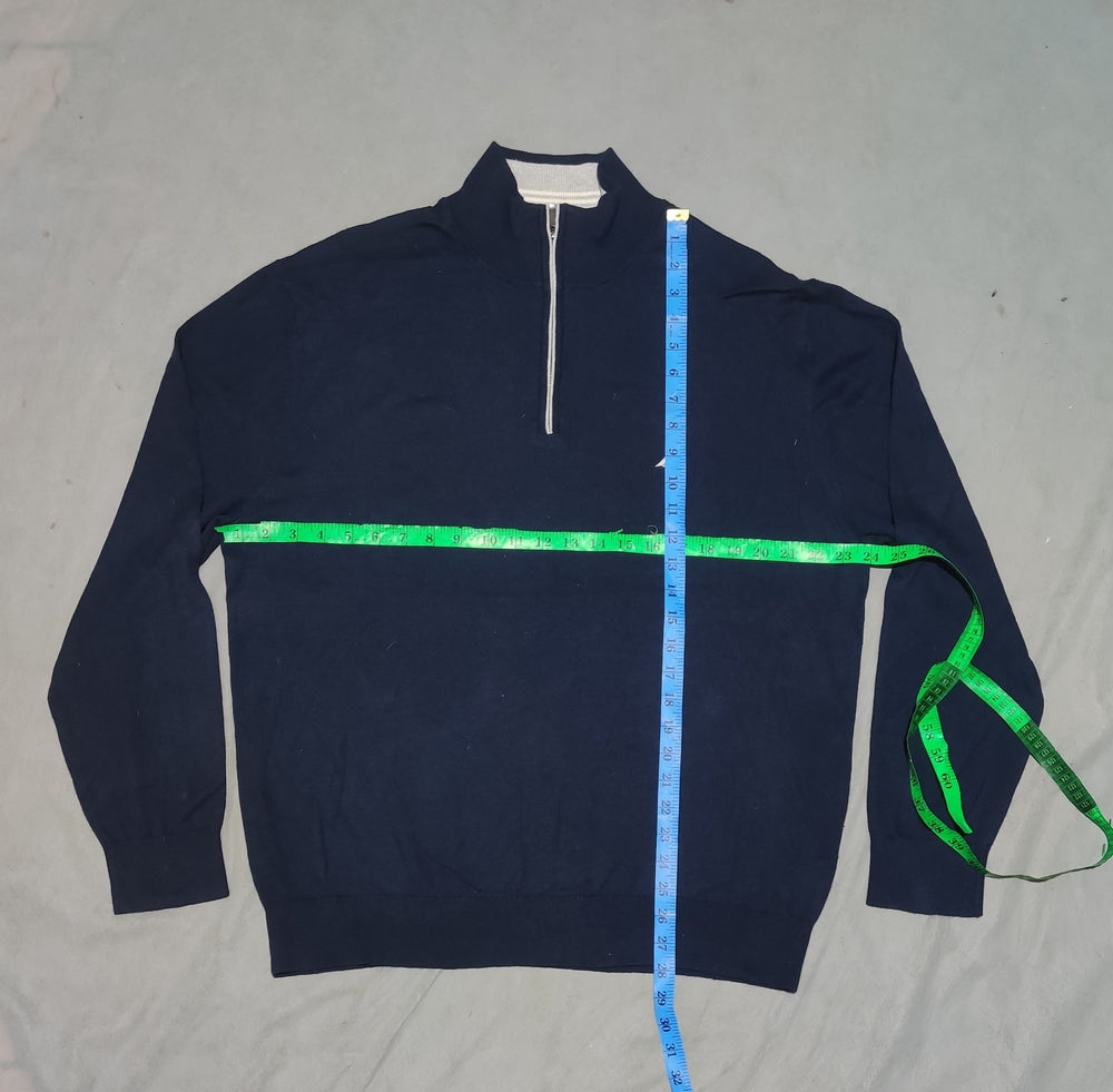 Nautica Men Cotton Blue Sweatshirt XL