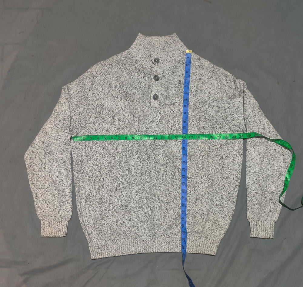 Izod Men Wool White Sweater XL