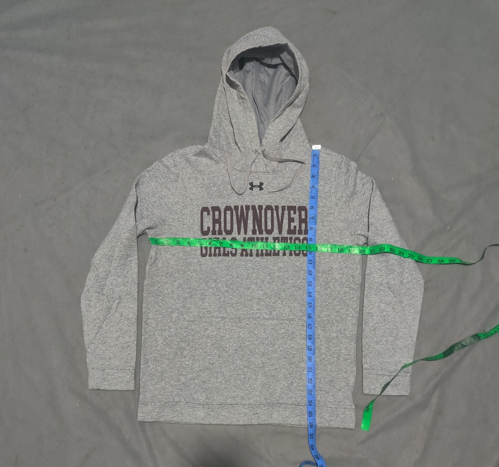 Under Armour Men Cotton Fleece Gray Hoodie S